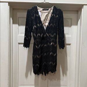 Ark & Co Black Lace Blouse